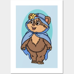 Cloaked Bear Posters and Art